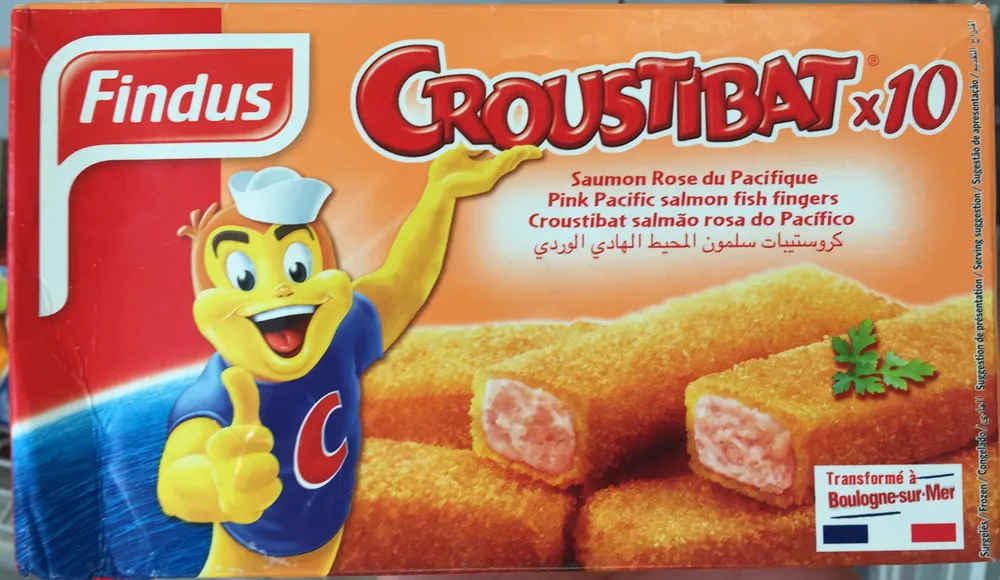 Croustibat Saumon Rose du Pacifique