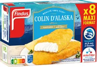 Colin d'Alaska MSC panés Qualité 100% Filet