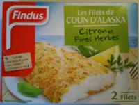 Les Filets de Colin d'Alaska - Citron et Fines Herbes
