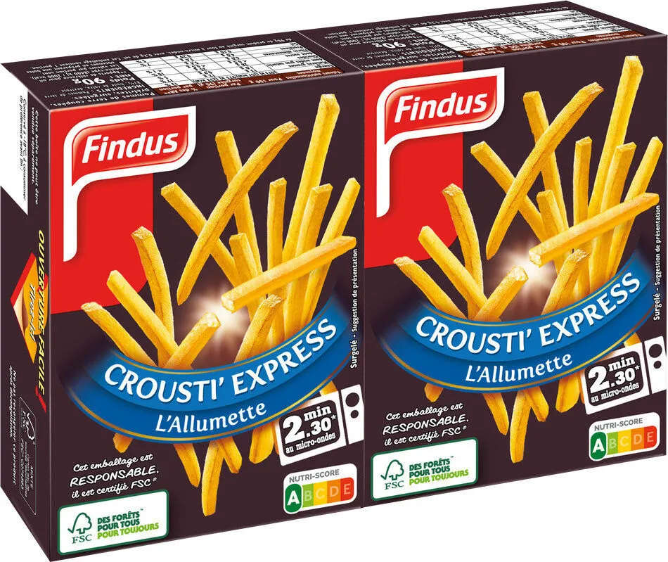Frites Crousti' Expresse l'Allumette