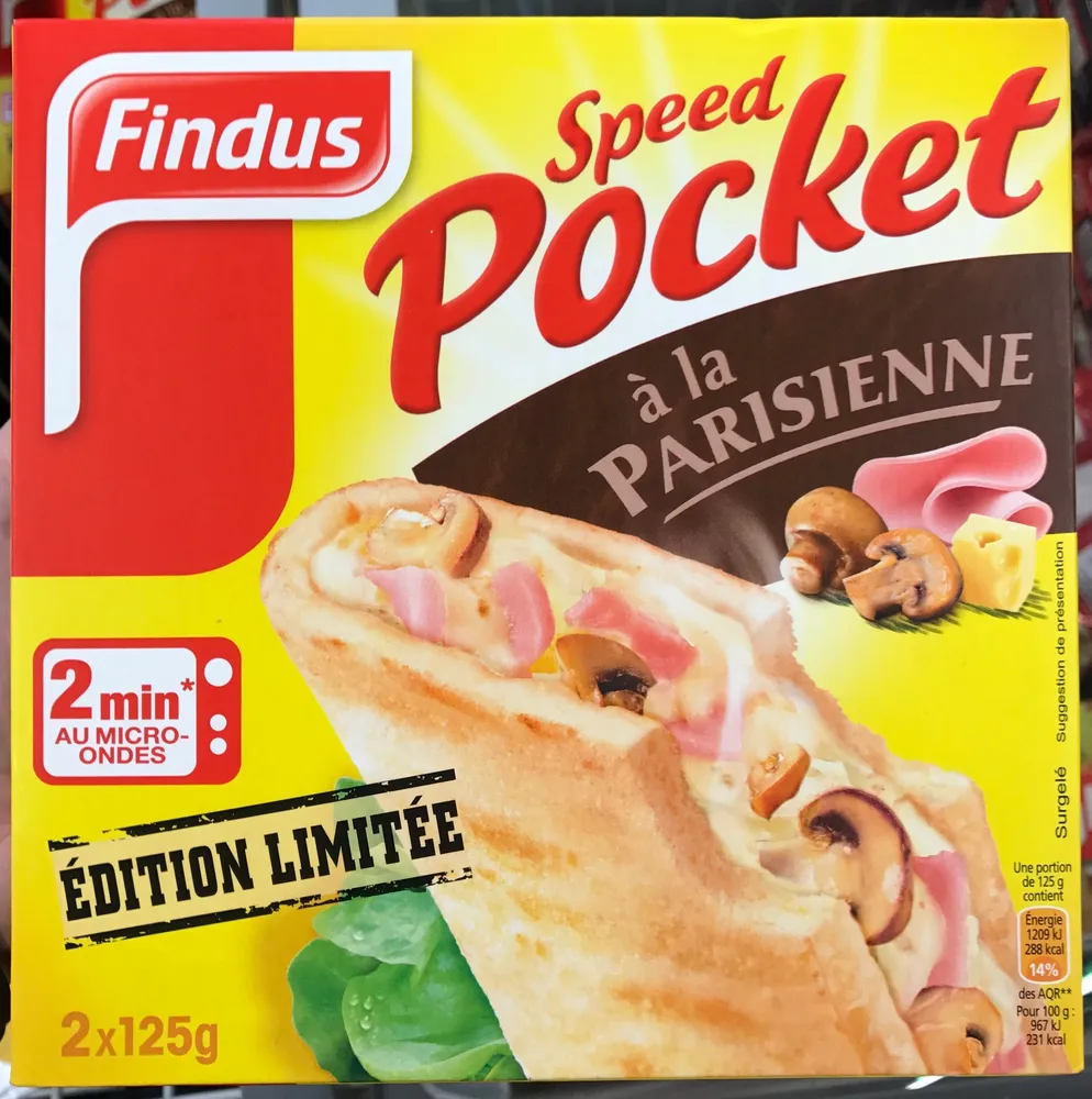 Speed Pocket à la Parisienne (édition limitée)