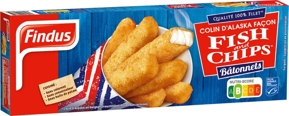 Colin d'Alaska façon Fish and Chips