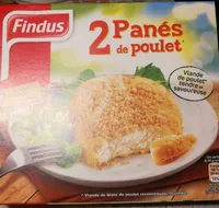 2 panés de poulet