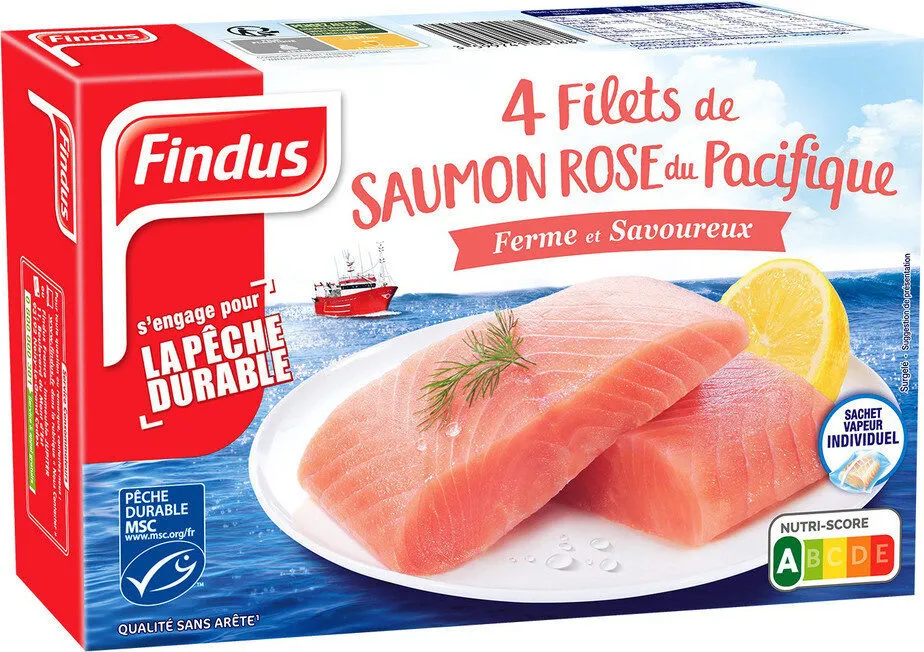 Filets de Saumon rose du Pacifique