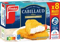 Cabillaud Panés Qualité 100% Filet MSC