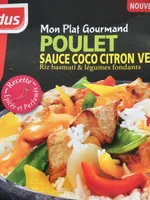 Poulet sauce coco citron vert