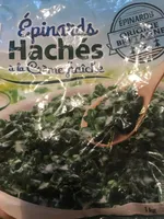 Epinards haches a la creme fraiche