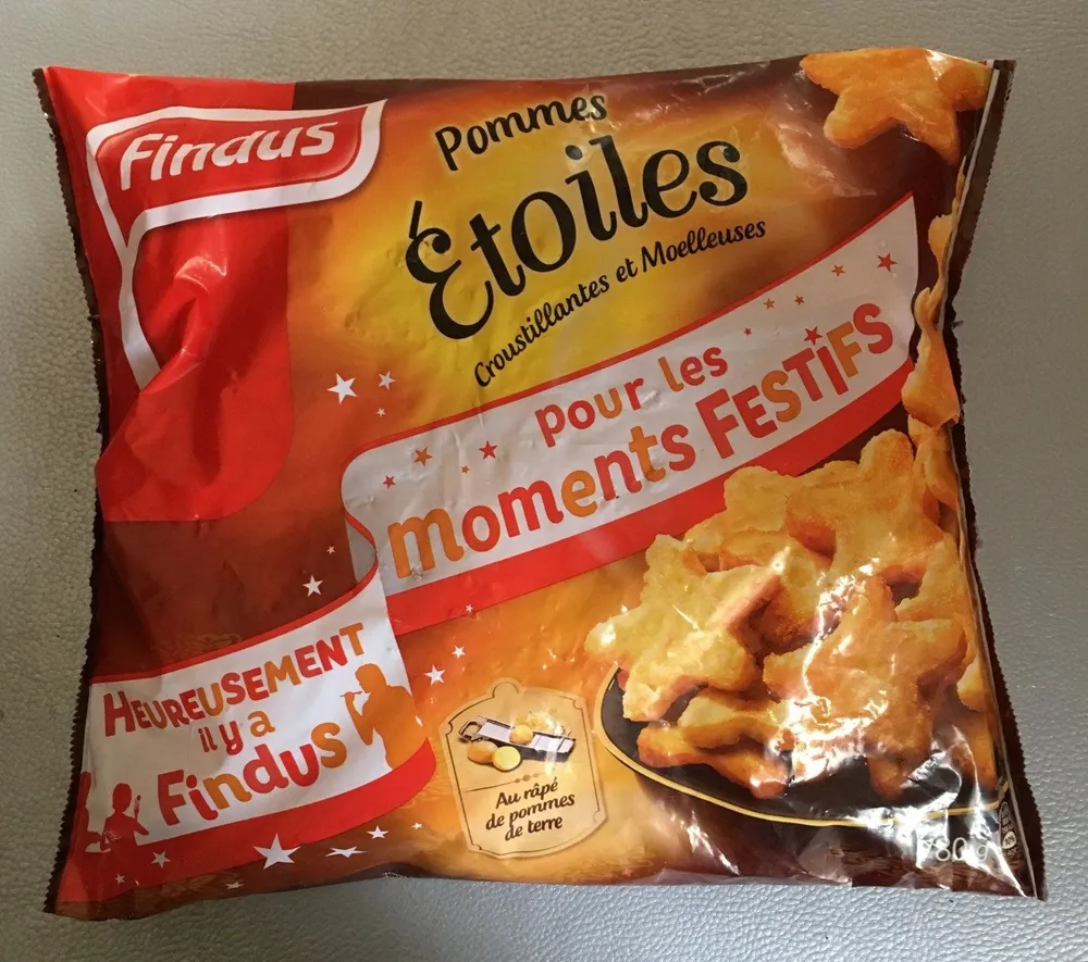 Pommes étoiles