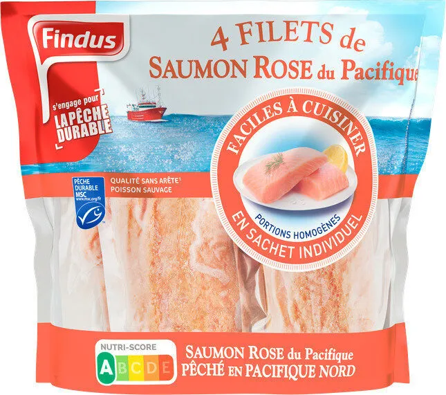Filets de Saumon Rose du Pacifique MSC