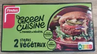 Steak végétal à base de protéines de pois