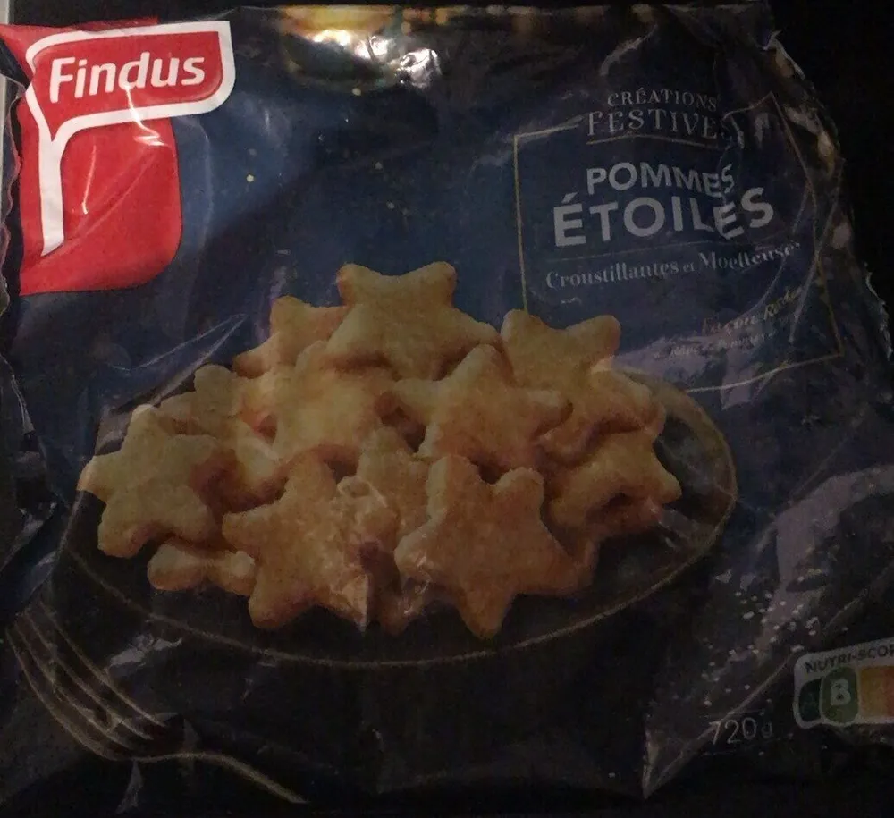 Pommes étoiles