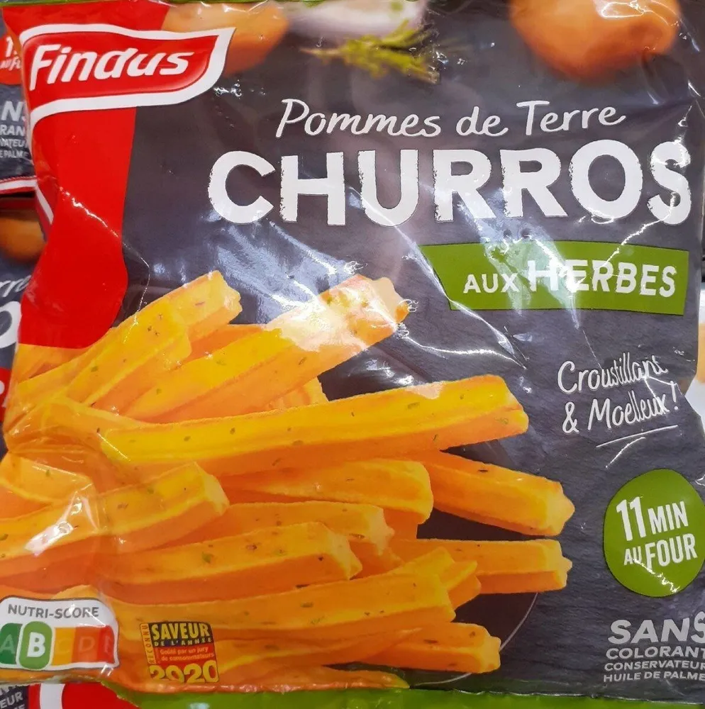 Pommes de terre CHURROS