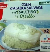 Colin l'Alaska sauvage sauce bio à l'oseille