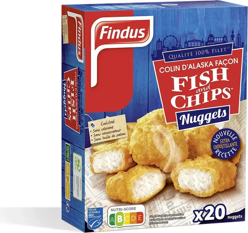 Nuggets Fish And Chips Colin