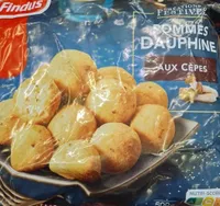 Pommes dauphines aux cèpes