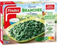 Épinards Branches à la Crème