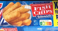 Colin d'alaska façon fish and chips