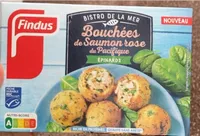 Bouchées de saumon rose du Pacifique épinards