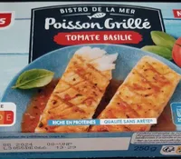 Poisson grillé tomate basilic