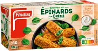 Bâtonnets aux épinards à la crème