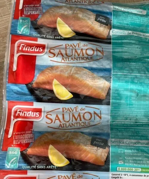 PAVÉ de SAUMON ATLANTIQUE