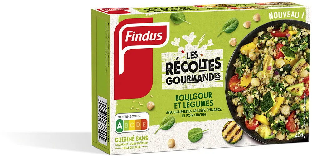 Findus Les Récoltes Gourmandes - Boulgour et légumes