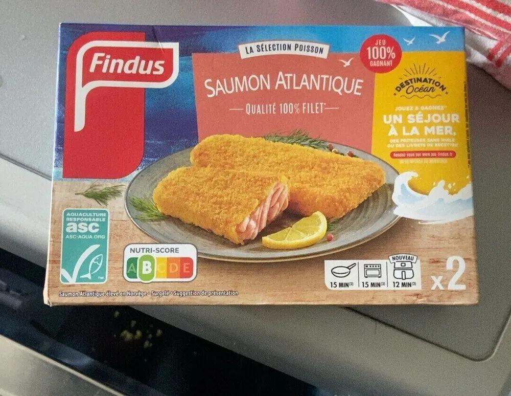 Saumon  pané