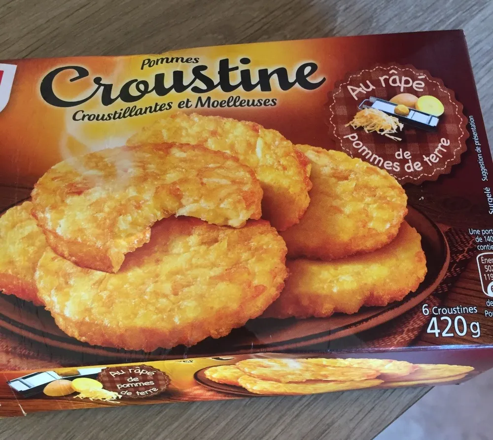 Pommes croustine