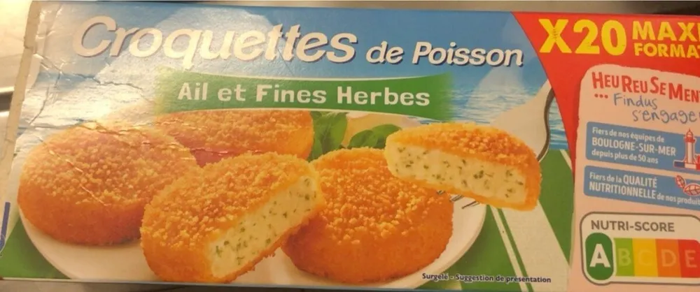 Croquette de poisson