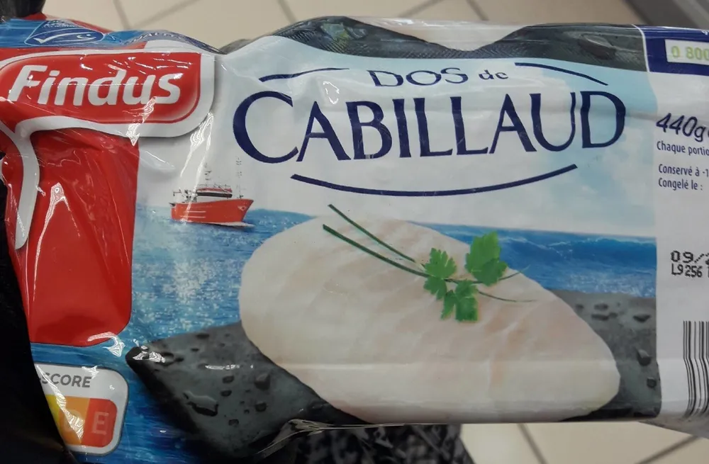 Dos de cabillaud