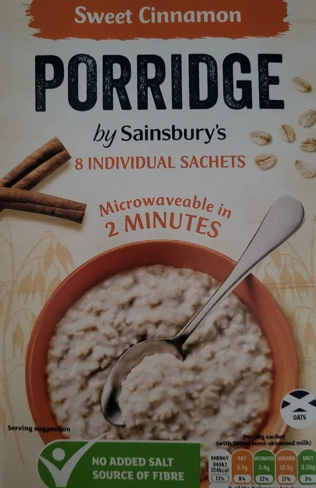 Sweet Cinnamon Porridge