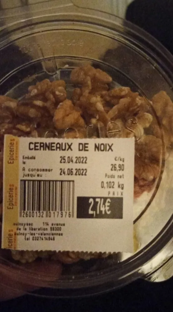 Cerneaux de noix