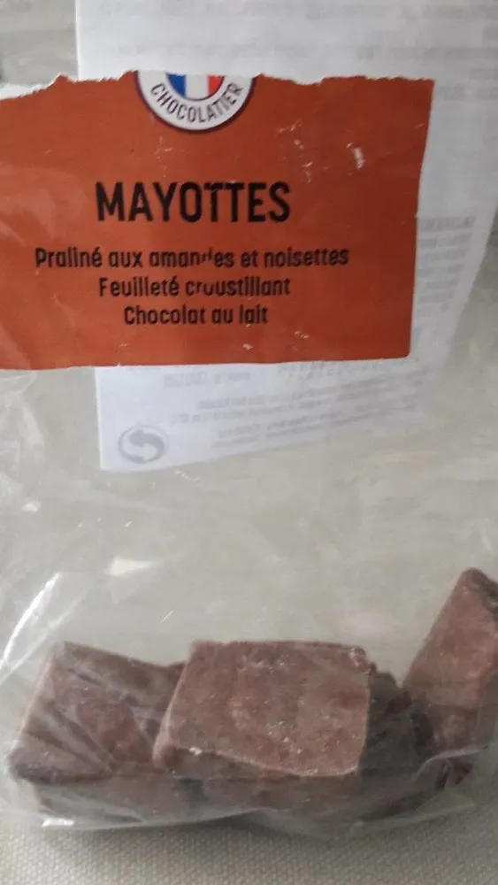 Mayottes, pralines aux amandes et noisette