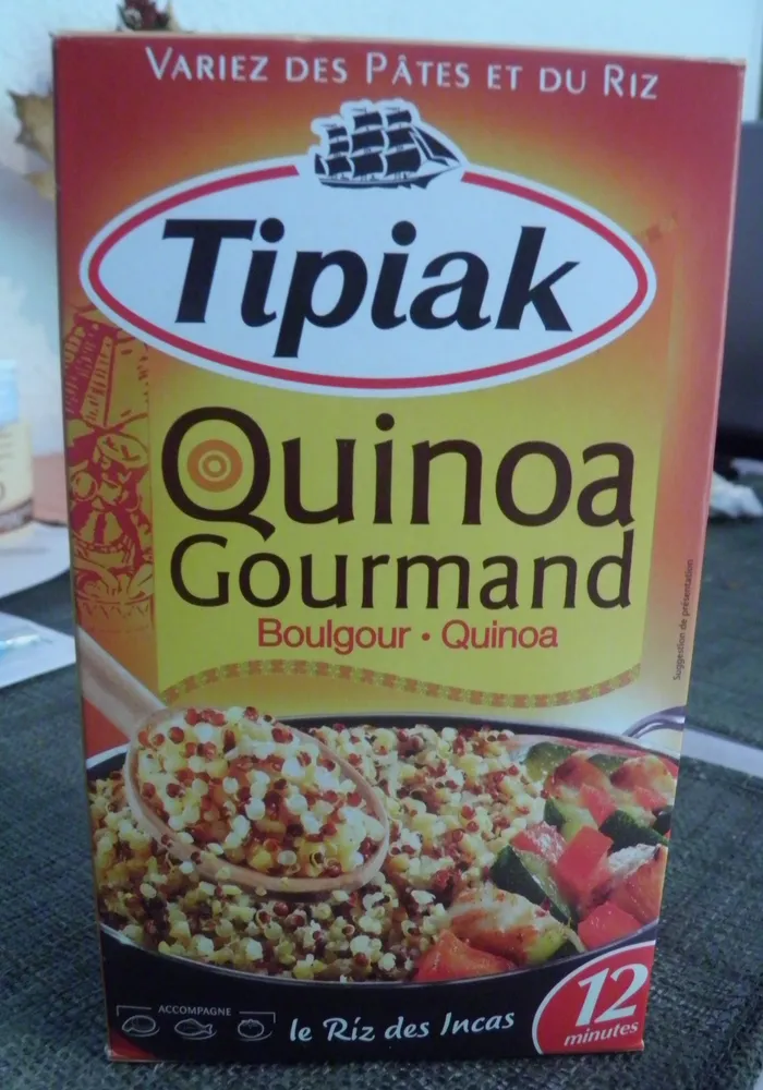 Quinoa gourmand Boulgour Quinoa Tipiak