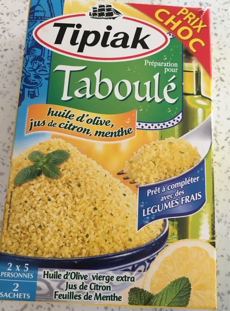 Preparation pour taboulé