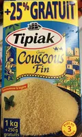 Tipiak - Graine Couscous Fin (+25% gratuit)