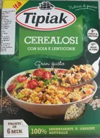 TIPIAK cereales au soja et lentilles
