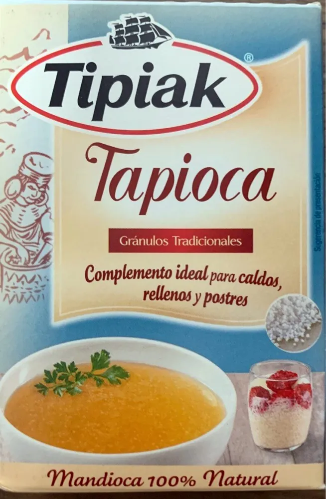 Tapioca gránulos tradicionales