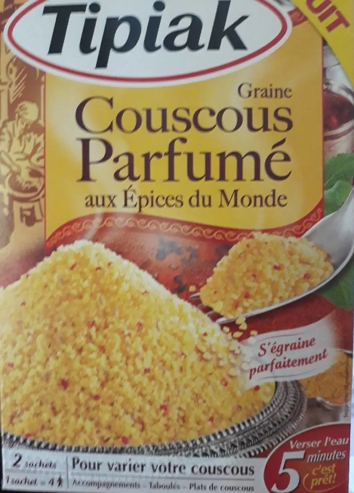 Graine couscous parfumé aux épices du Monde