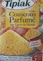 Graine couscous parfumé aux épices du Monde