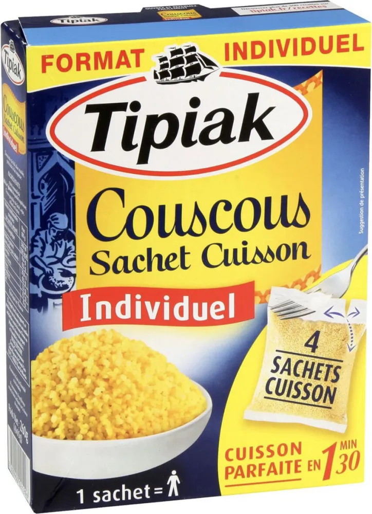 Couscous sachet cuisson