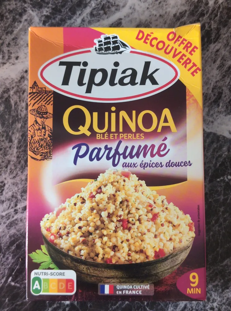 Quinoa gourmand parfumé aux épices douces