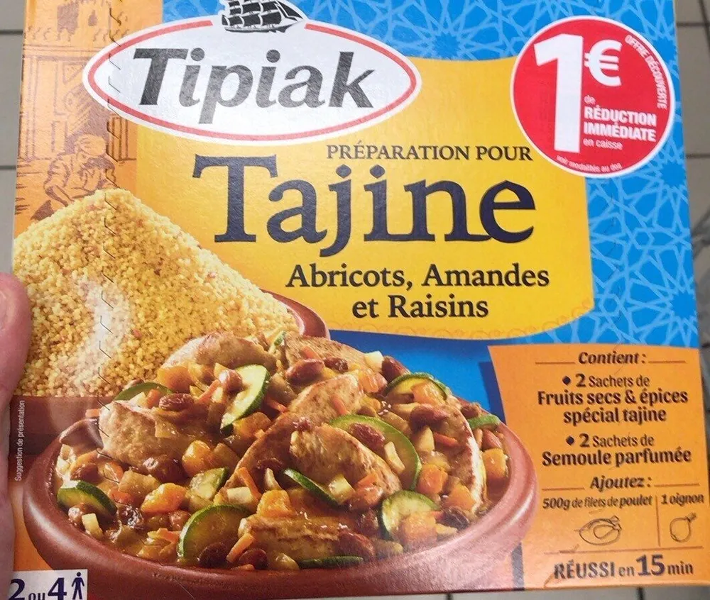 Preparation pour tajine