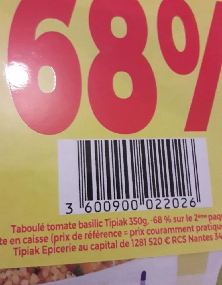 Taboulé  tomates basilic