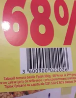 Taboulé  tomates basilic
