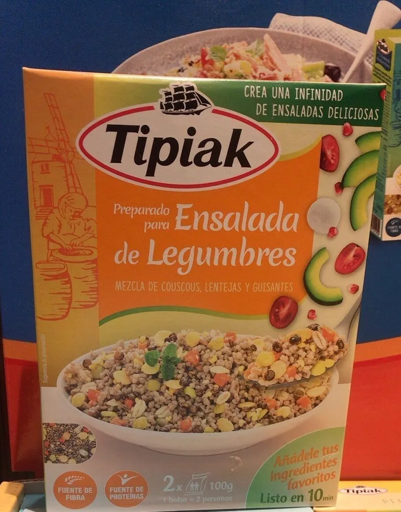Preparado para ensalada de legumbres