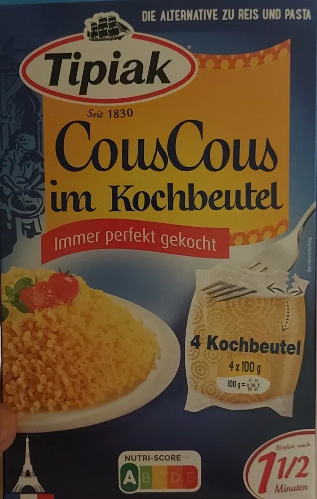 couscous in Kochbeutel