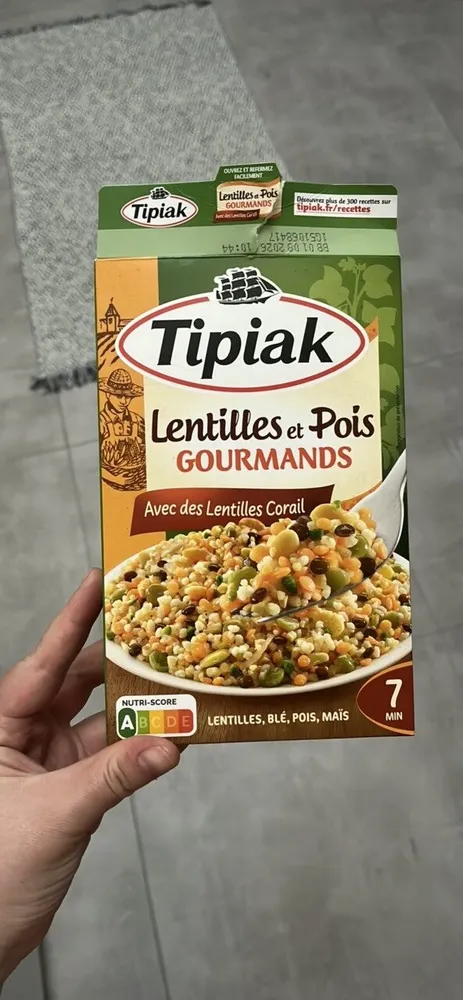Lentilles et Pois Gourmand