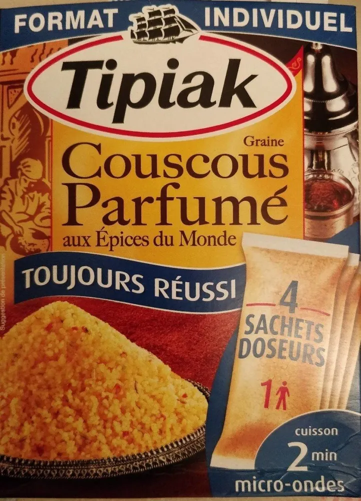 Graine couscous parfumé au épices du Monde
