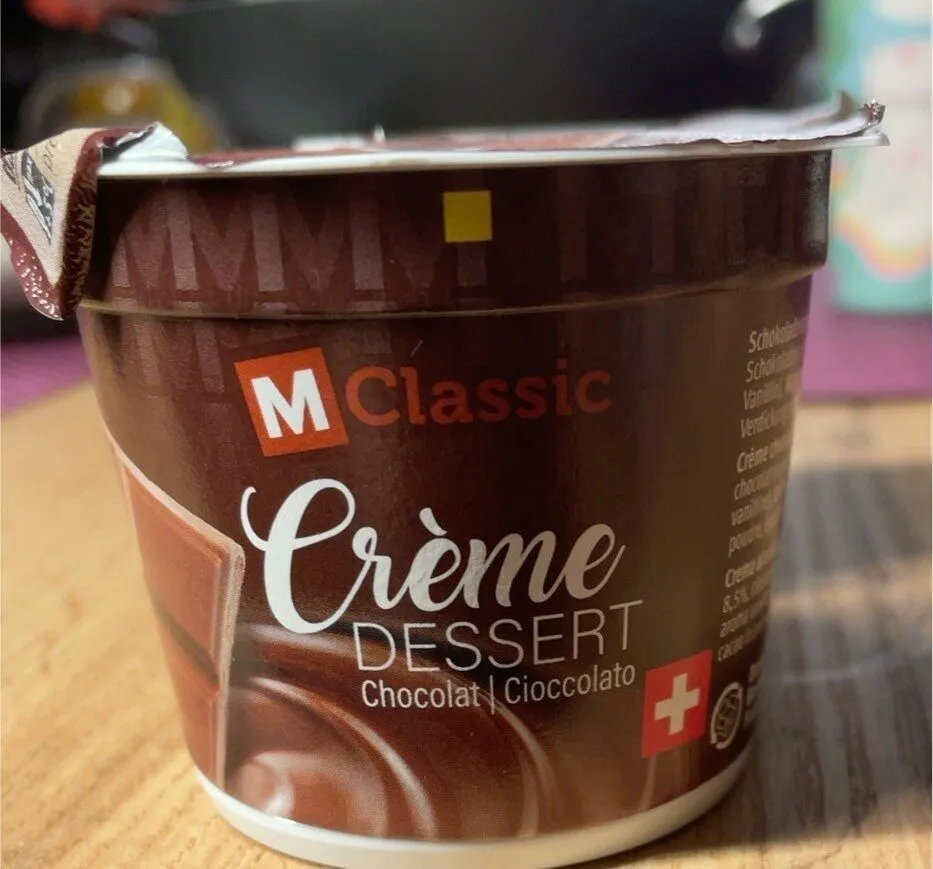 Crème dessert chocolat